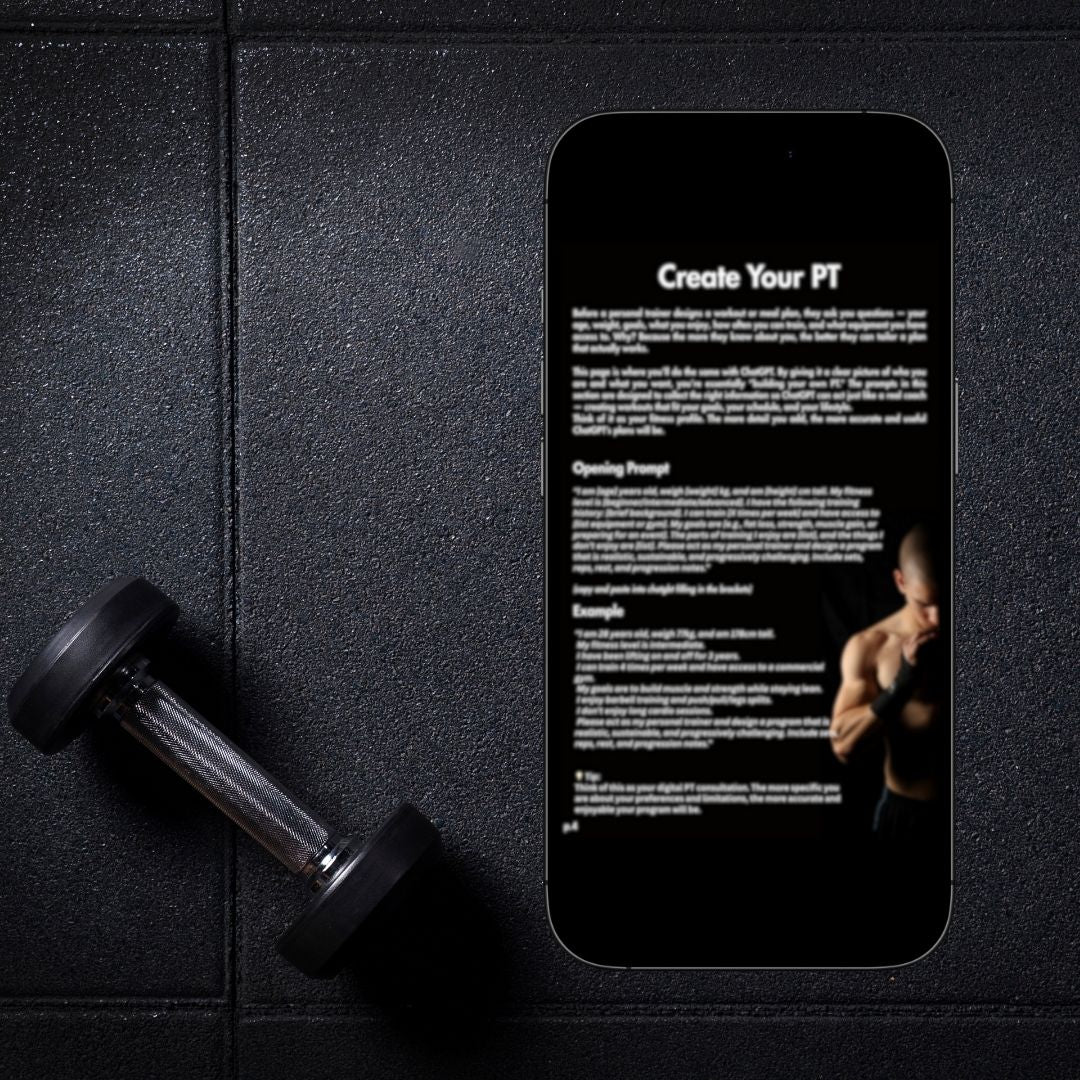 AI Personal Trainer Guide — Turn ChatGPT Into Your PT