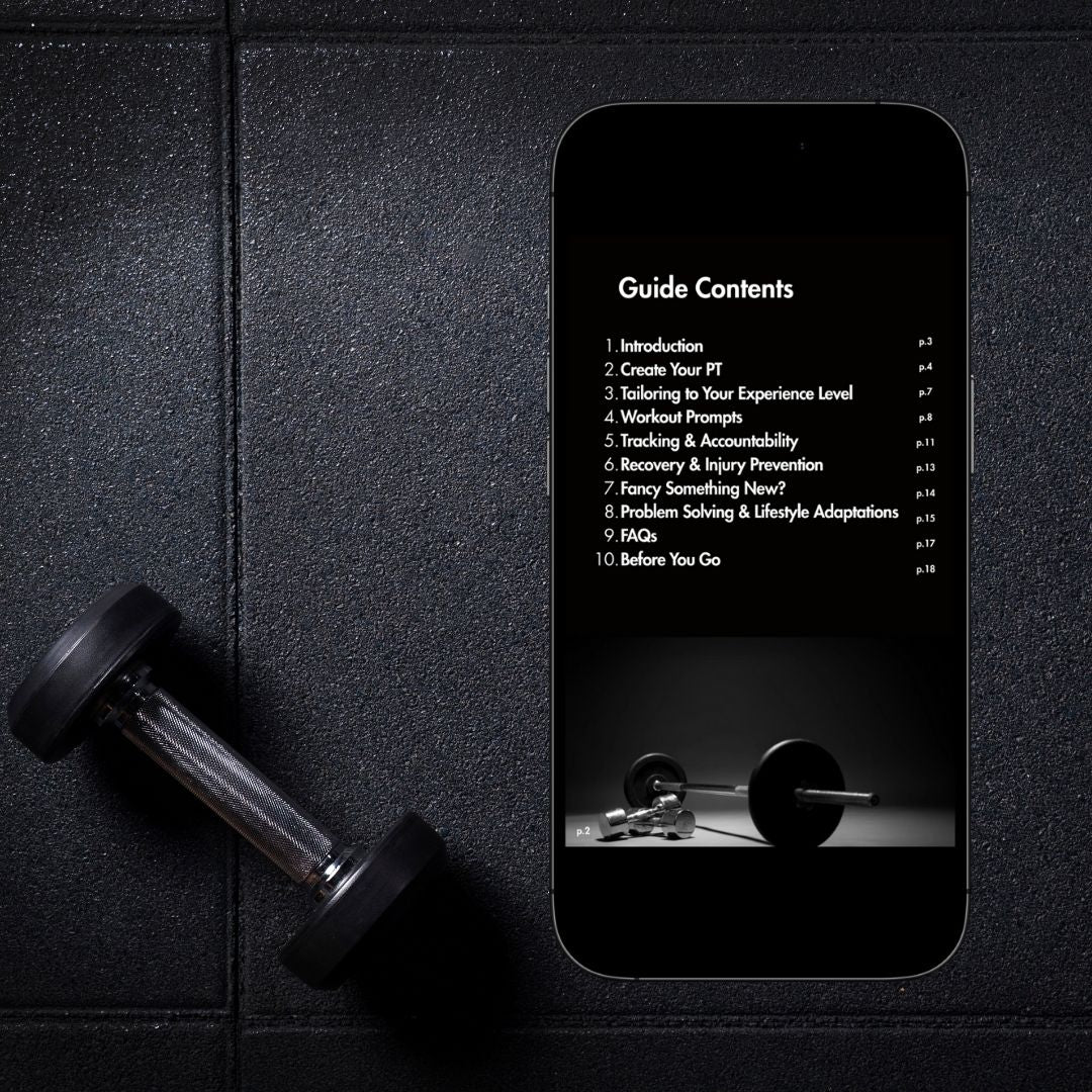 AI Personal Trainer Guide — Turn ChatGPT Into Your PT